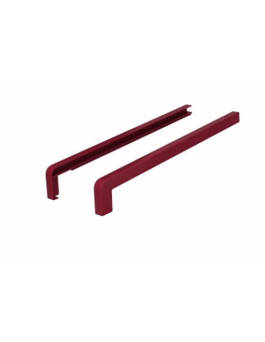 PVC double-sided caps for Standard external window sills