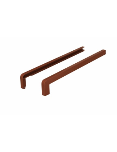 PVC double-sided caps for Standard external window sills