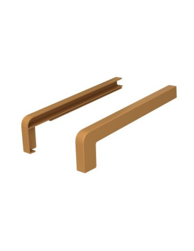 PVC double-sided caps for Standard external window sills