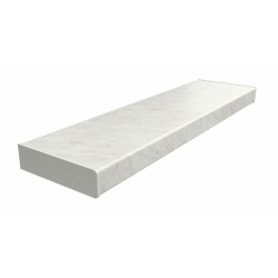 Standard PVC renovation window sill, Marble