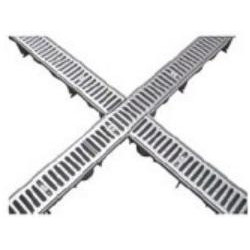 Corner connector to the linear drainage system Wolfa 100/10 V 2