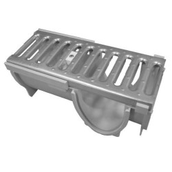Corner connector to the linear drainage system Wolfa 100/10 V