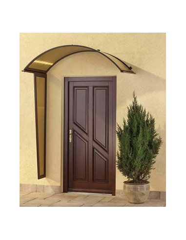 en Ścianka boczna 130 x 53 x 30  do daszka łukowego z poliwęglanu