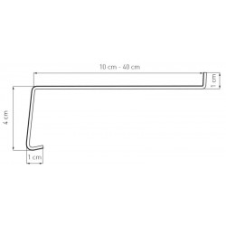 copy of Aluminium window sill Standard White RAL 9016 2