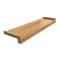 copy of External Window Sill Lacquered Steel Standard Golden Oak