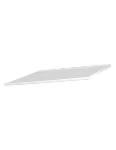 Flat Door Canopy Classica 120 x 90 cm, Cellular Polycarbonate