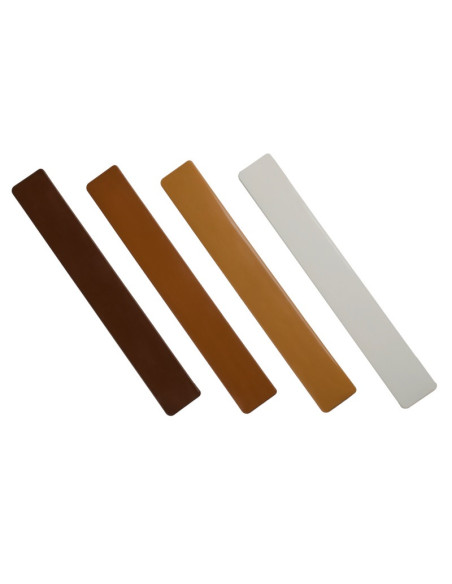 Double-sided caps for Standard PVC renovation internal window sills
