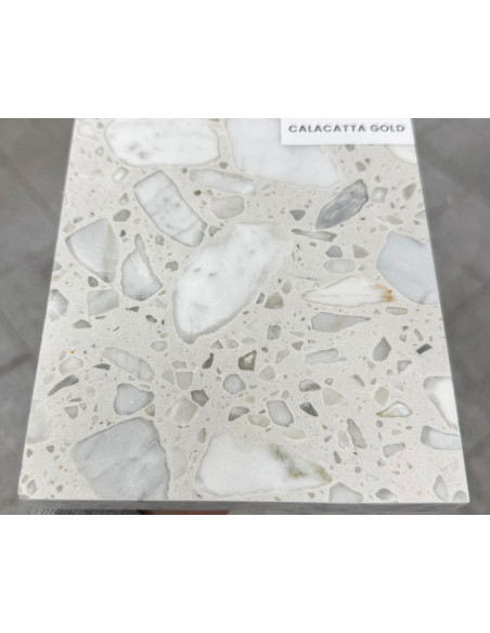 Conglomerate window sill, Calacatta
