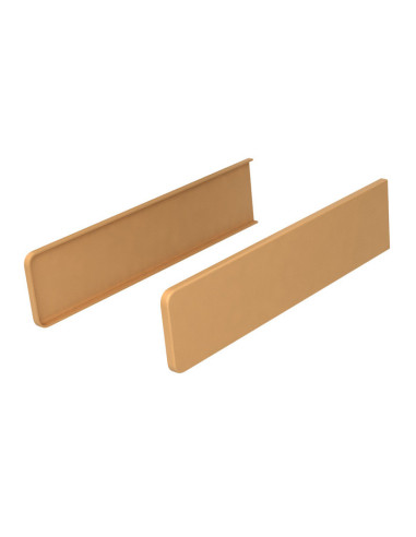 Double-sided caps for Standard PVC renovation internal window sills