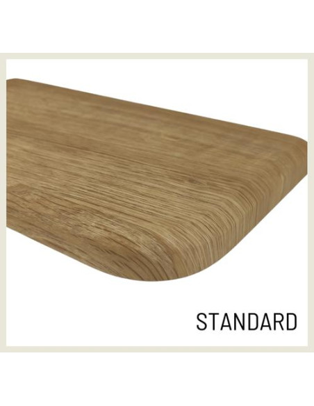 Coated MDF window sill, White Mat
