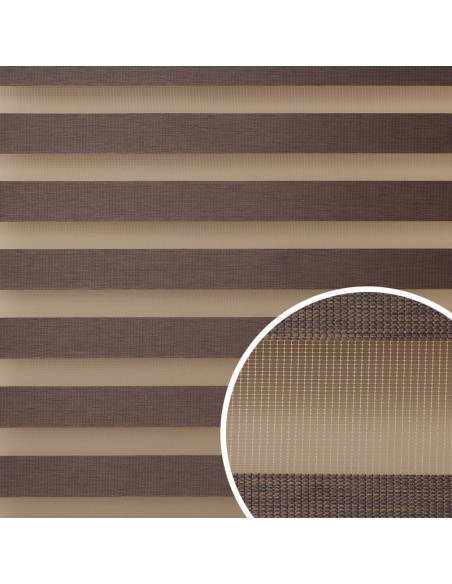 Roller blind fabric Bahama II 16 day-night