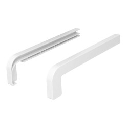 PVC double-sided caps for Standard external window sills 2