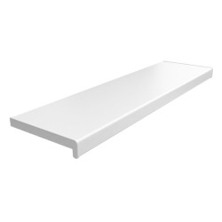 PVC chamber window sill, White