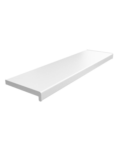 PVC chamber window sill, White