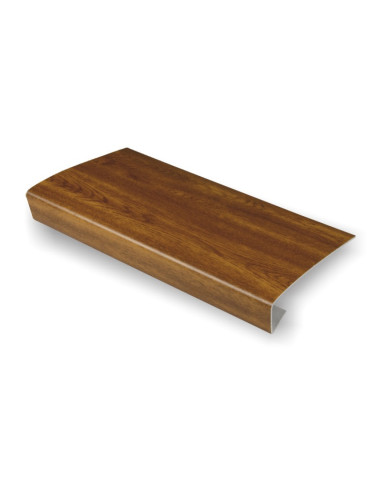 Standard PVC renovation window sill, Golden Oak
