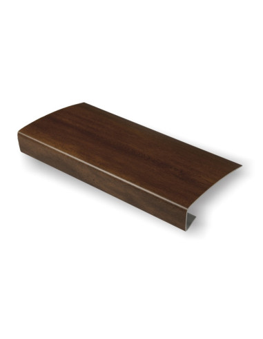 Standard PVC renovation window sill, Walnut