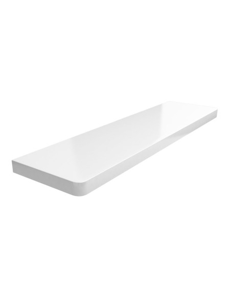 Laminated MDF window sill, White Gloss series M
