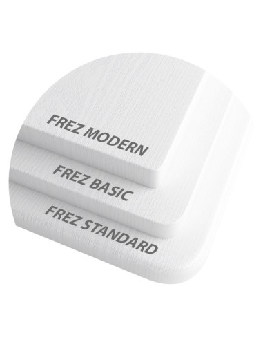 Laminated MDF window sill, White Wood series M