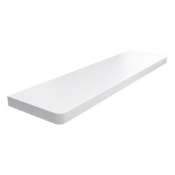 Laminated MDF window sill, White Wood series M