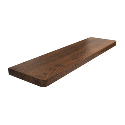 Laminated MDF window sill, Walnut series M