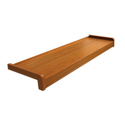Veneered steel window sill Standard Golden Oak