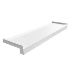 Steel window sill Standard, White