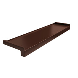 Steel window sill Standard, Bronze RAL 8017
