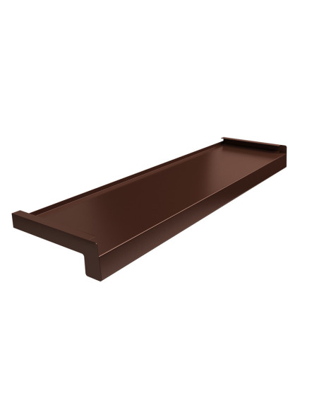 Steel window sill Standard, Bronze RAL 8017