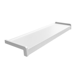 Aluminium window sill Standard White RAL 9016