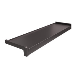 Aluminium window sill Standard Brown RAL 8019