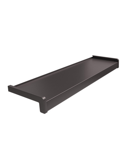 Aluminium window sill Standard Brown RAL 8019