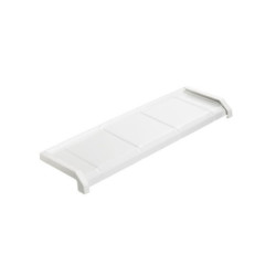 Aluminium tile Standard window sill, White RAL 9016