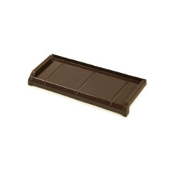 Aluminium tile Standard window sill, Brown RAL 8017