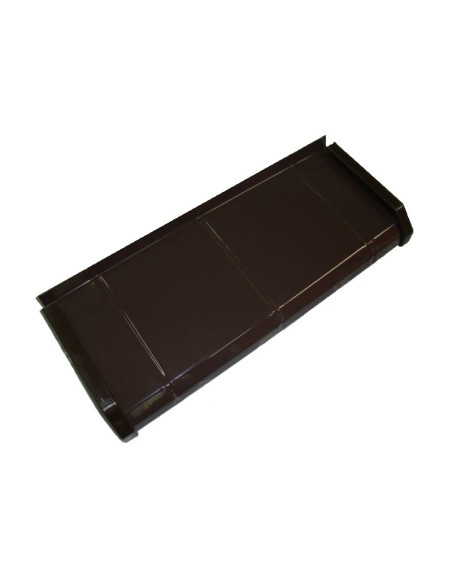 Aluminium tile Standard window sill, Brown RAL 8019