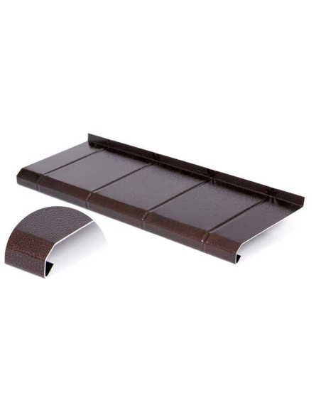 Aluminium tile Standard window sill, Antique Copper
